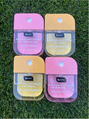 NEW BUNDLE LIMITED EDITION b.pure sunset/Peach Moisturizing Hand Sanitizer Set